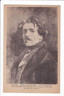 ND 1226 - Musée Du Louvre, Paris - DELACROIX - Portrait De L'Auteur - Autres & Non Classés