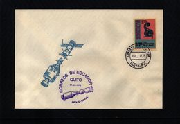 Ecuador 1975 Apollo - Soyuz  Interesting Cover - South America