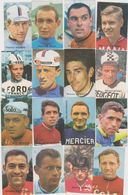 Cyclisme  Lot De 21 Images Chocolat Victoria Et 5 Images RIZZA+ De Coureurs Cyclistes - Wielrenner - Wielrennen