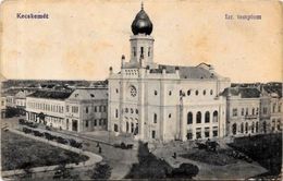 CPA Hongrie Synagogue Jewish Juif Judaïca Judaïsme Circulé - Hongrie