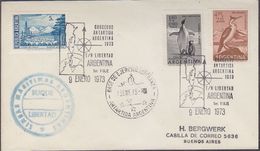 Argentina 1973 Cruceros Antartida Argentina Ca Esperanza Cover (37426) - Polar Ships & Icebreakers