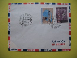 FDC Année  1966  Viêt-Nam Sud   N° 279 Et 280  Télécom - Viêt-Nam