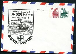 Bund PU75 D1/001 Privat-Umschlag HUBSCHRAUBER Neunkirchen 1976  NGK 20,00 € - Sobres Privados - Nuevos