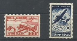 FEZZAN  YVERT  AEREO   4/5  MH  * - Unused Stamps