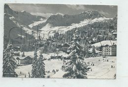 Arosa  (Suisse, Grisons) : Vue Générale Des Pistes De Ski Et Du Bourg In 1949 (animé) PF. - Sonstige & Ohne Zuordnung