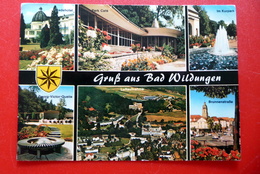 Bad Wildungen - 1974 Staatsbad - Waldeck-Frankenberg - Luftaufnahme Brunnenstraße Badehotel - Bad Wildungen