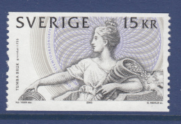 Sweden 2005 MNH Scott #2509 15k Mother Svea - Tumba Bruk Swedish Banknotes - Ungebraucht