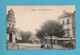 Delcampe - 47 Lot Et Garonne Fumel Place Du Marché Et Mairie - Fumel