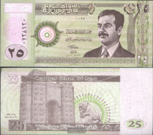 Iraq Pick-number: 86 Uncirculated 2001 25 Dinars - Iraq