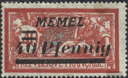 Memelgebiet 60 Unmounted Mint / Never Hinged 1922 Clear Brands - Memel (Klaïpeda) 1923