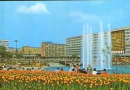 Germany -  Postcard Unused  -  Karl Marx Stadt(Chemnitz) - View From Karl Marx Platz To The Road Of Nations - Chemnitz (Karl-Marx-Stadt 1953-1990)