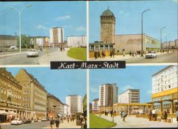 Germany -  Postcard Unused  -  Karl Marx Stadt(Chemnitz) -  Collage Of Images - 2/scans - Chemnitz (Karl-Marx-Stadt 1953-1990)