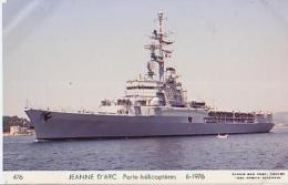 Porte Hélicoptères   7          Porte Hélicoptères  Jeanne D'Arc - Warships