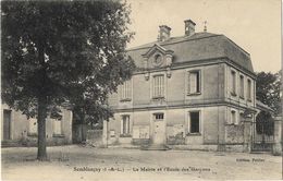 Semblançay - La Mairie Et L'Ecole Des Garçons - Semblançay