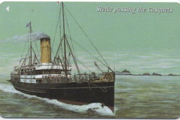 Télécarte Jersey : Stella Passing The Casquets : Thème Bateau Croisière - Boten