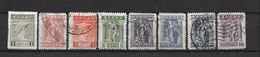 LOTE 1605  ///  GRECIA    YVERT Nº:  194A/196A+197B+198+198B+198C     ¡¡¡¡ LIQUIDATION !!!! - Used Stamps