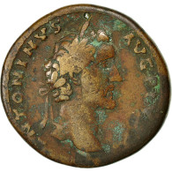 Monnaie, Antonin Le Pieux, Sesterce, 139, Rome, TB+, Cuivre, RIC:586 - Les Antonins (96 à 192)
