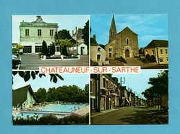 49 Maine Et Loir Chateauneuf Sur Sarthe Carte Multivues - Chateauneuf Sur Sarthe