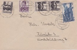 SARRE 1948 LETTRE DE SULZBACH - Cartas & Documentos