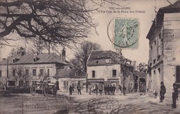 02 / VIC SUR AISNE / UN COIN DE LA PLACE DES TILLEULS - Vic Sur Aisne