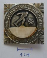 USSR Figure Skating - Soviet Sport SPARTAKIADA 1974 PINS BADGES PLAS - Eiskunstlauf