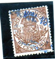 B - 1896 Spagna - Stemma - Postage-Revenue Stamps