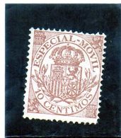 B - 1896 Spagna - Stemma - Postage-Revenue Stamps