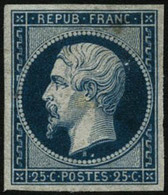 * N°10 25c Bleu, RARE - TB - 1852 Luis-Napoléon