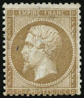 ** N°21 10c Bistre - B - 1862 Napoleone III