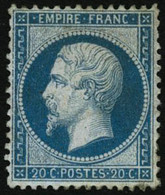 ** N°22 20c Bleu - TB - 1862 Napoleone III