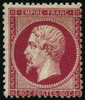 * N°24 80c Rose - TB - 1862 Napoleon III