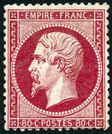 * N°24 80c Rose - TB - 1862 Napoleone III