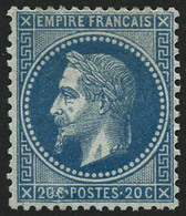 * N°29B 20c Bleu, Type II - TB - 1863-1870 Napoléon III Con Laureles