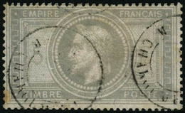 Oblit. N°33 5F Empire, Pelurage - B - 1863-1870 Napoleone III Con Gli Allori