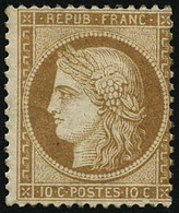 ** N°36 10c Bistre - TB - 1870 Siège De Paris