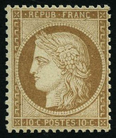 * N°36 10c Bistre - TB - 1870 Assedio Di Parigi