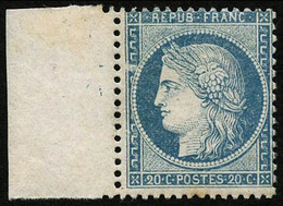 * N°37 20c Bleu - TB - 1870 Assedio Di Parigi