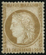 ** N°55 15c Bistre - TB - 1871-1875 Ceres