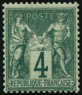 ** N°63 4c Vert - TB - 1876-1878 Sage (Type I)