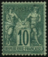 ** N°65 10c Vert, Pièce De Luxe Fraicheur Postale - TB - 1876-1878 Sage (Tipo I)