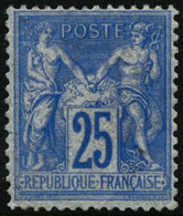 ** N°78 25c Outremer - TB - 1876-1878 Sage (Tipo I)