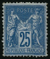 * N°79 25c Bleu - TB - 1876-1878 Sage (Type I)