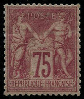 ** N°81 75c Rose - TB - 1876-1878 Sage (Tipo I)