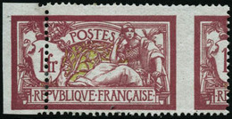 ** N°121 1F Merson, Variété De Piquage - TB - Autres & Non Classés