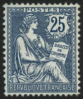 ** N°127 25c Bleu, Centrage Luxe - TB - Autres & Non Classés