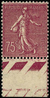 ** N°202a 75c Lilas Rose, Type II Signé Calves - TB - Other & Unclassified