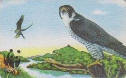 TC Puce Allemagne - Série WWF - 0 330  ANIMAL - Oiseau - FAUCON PELERIN - HAWK BIRD GERMANY Chip Phonecard Eagle - 4236 - O-Series : Customers Sets