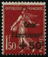 ** N°277a + 50c S/1F 50 Rouge , Variété C De Caisse Au Dessus Du Premier T D'amortissement - TB - Other & Unclassified
