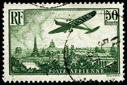 Oblit. N°14 50F Vert - TB - Other & Unclassified