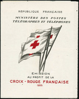 ** N°2004 Le Carnet 1955 - TB - Red Cross